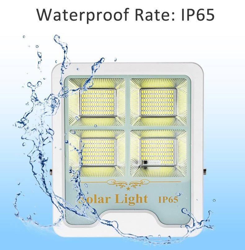 High Quality Outdoor Aluminium IP65 Waterproof 100W 200W 300W LED Solar Flood Light