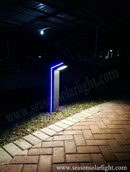 Alu. Outdoor Decoration Light 6W Garden Pathway Solar Light with Warm LED Light & LED Strip Lighting
