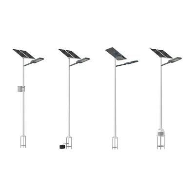 Outdoor IP65 Waterproof High Lumen 10m Pole 80W Split Solar LED Street Lamp with Bracket