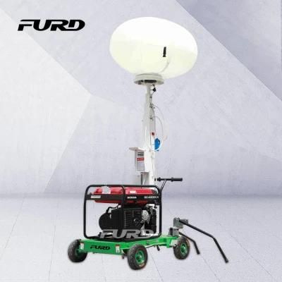 5m Hand Push Diesel Balloon Light Tower