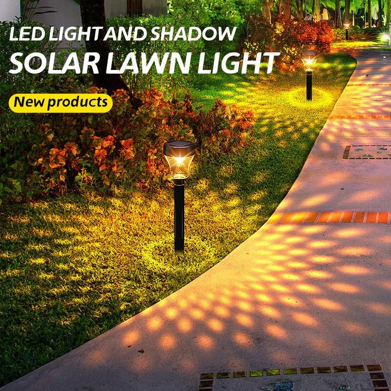 Waterproof Outdoor Landscape LED Solar Lawn Light for Pathway Garden Decor