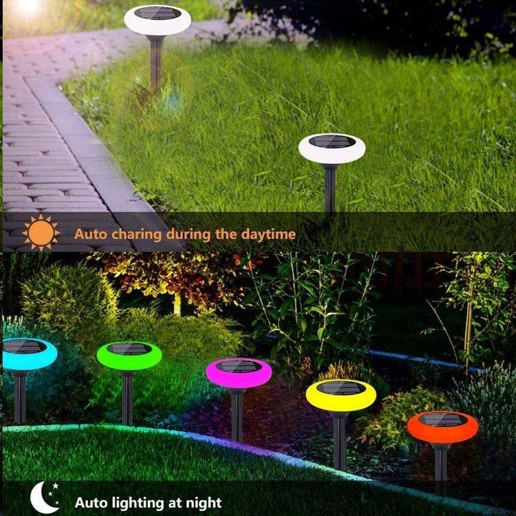 LED Garden Light M Solar Modern Stake System Plant Low