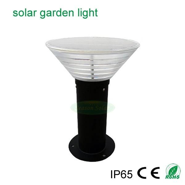 Factory Supply Bright Smart LED Outdoor Solar Powered Garden Light with Warm+White LED Lights