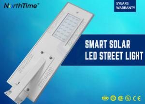 Integrated Solar Street Light 20W with 2100lm LED for Countryroad