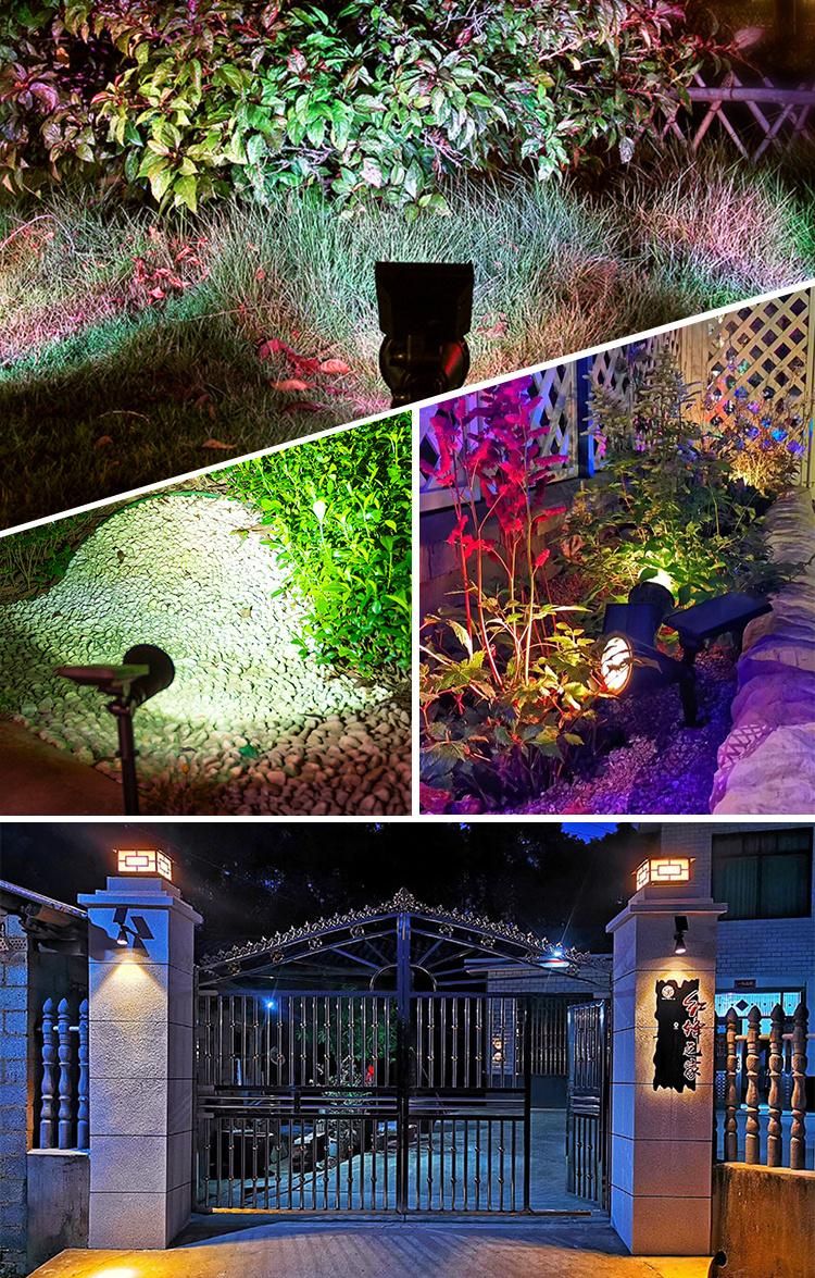 Bspro Modern Lamps Professional Outdoor Attraction Lights Solar Lawn Light