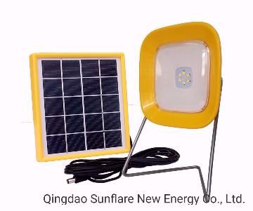 Affordable LED Solar Lantern Lamp with Mobile Phone Charger for Camping