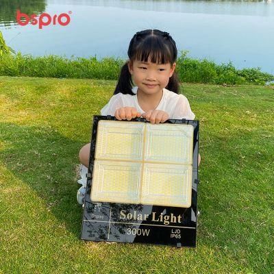 Bspro High Lumen Waterproof Aluminium 100W 200W 300W LED Solar Flood Light