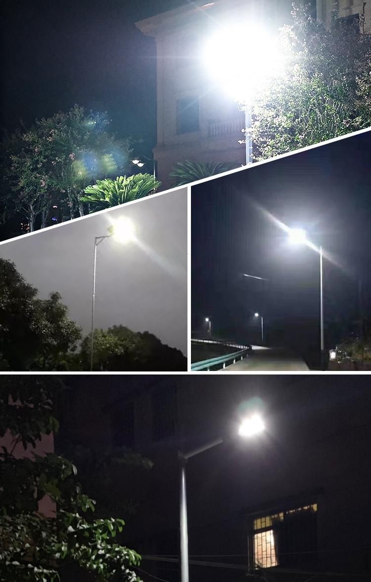 Bspro Manufactures All in One Integrated Lights Outside High Power Cell Road Lamp LED Solar Street Light