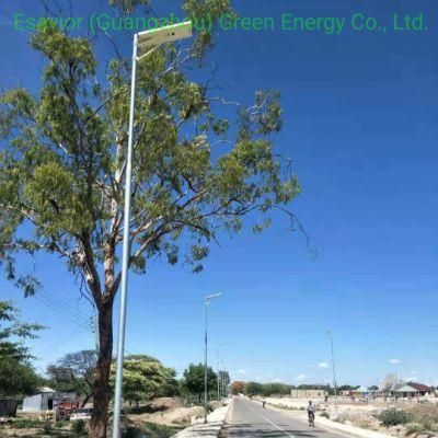 60W LED Solar Street Light All in One Outdoor Road Lighting