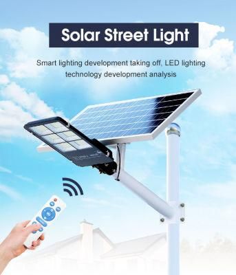 12hours Lighting LED Solar Street Light Wireless Control