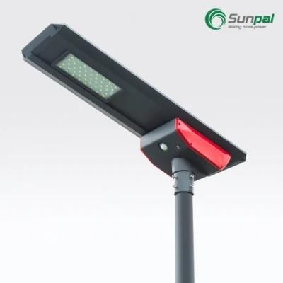 Sunpal All In One 30W 40W 50W 60W Solar Panel Sensor LED Street Light Outdoor House Use