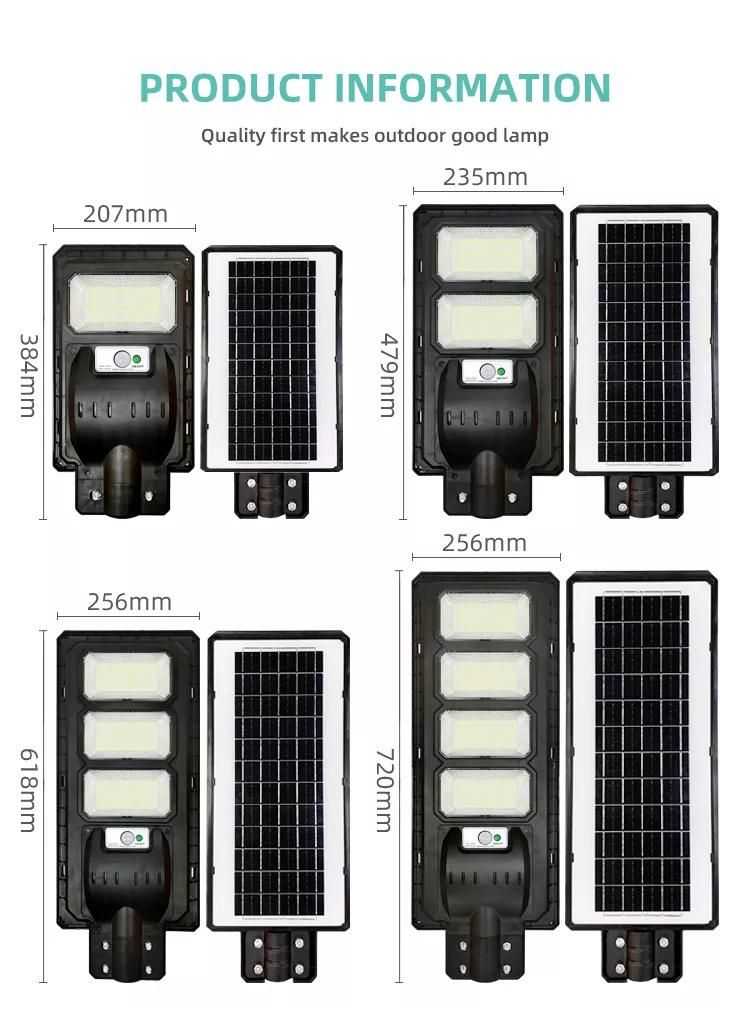 IP65 Waterproof Integrated Outdoor 90W/150W All in One LED Solar Street Light