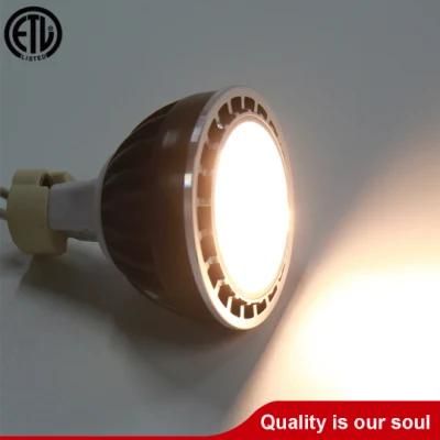 Reliable High Luminaire Aluminum Bulb 12-24V AC/DC Gu5.3 MR16 6W LED Spotlight