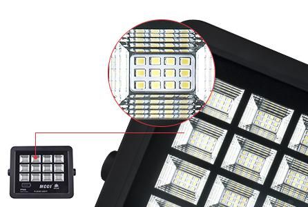 Bspro 400 Watt Sport Stadium Reflector Remote Control High Lumen Outdoor LED Solar Flood Light