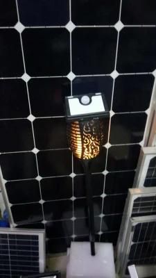 OEM Factory Custom-Made Rechargeable 96LEDs Solar Dancing Flame Light for Garden, Path, Lantern, Grassland
