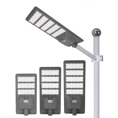 300W 400W 500W Die-Cast Aluminum LED Solar Street Lights Outdoor