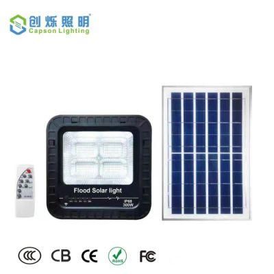 New Design 14.2W 1430lm IP68 Solar Flood Light for The Park