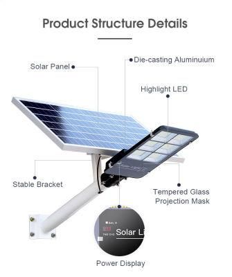 12V Solar System 60W Integrated LED Solar Street Light