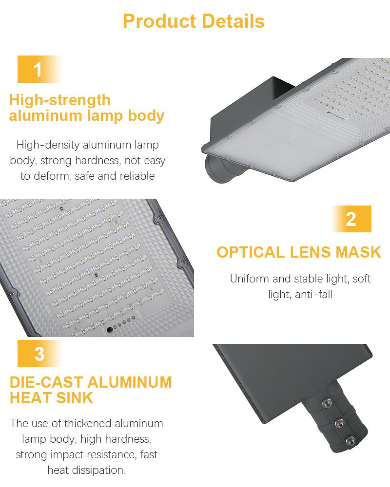 LED Solar Floodlight with Solar Panel