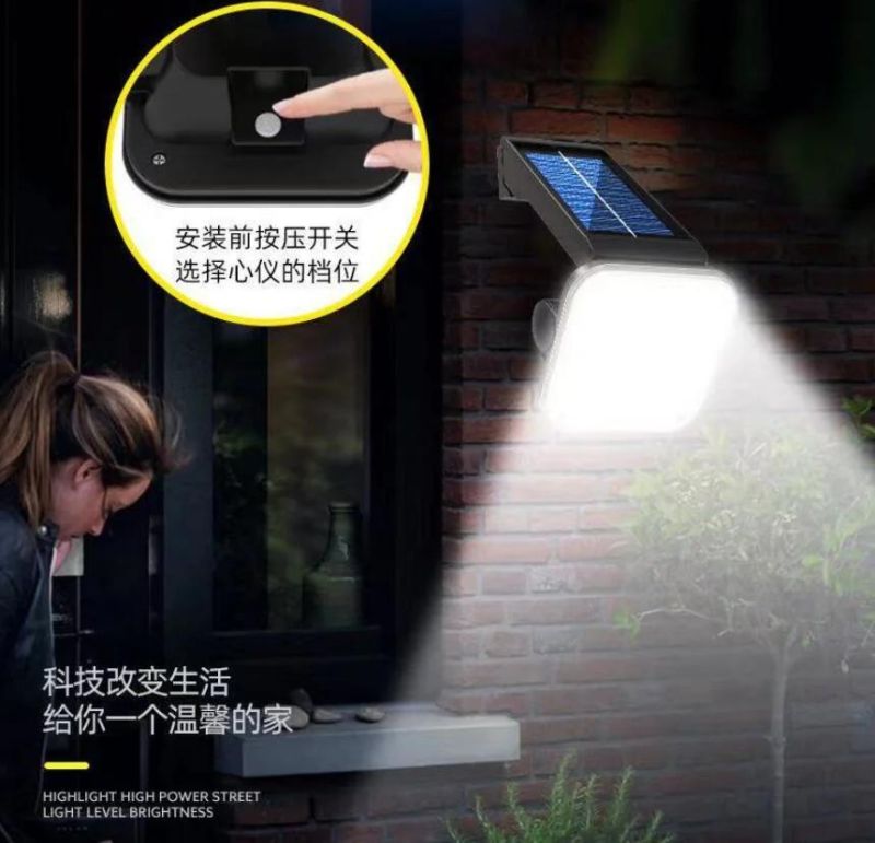 2022 Wholesale Factory Price New Outdoor Motion Sensor Solar Wall Lamps