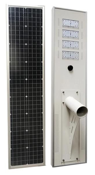 80W Outdoor Energy Saving Lamp Integrated LED Sensor Solar Street /Road Light with Mono Panel