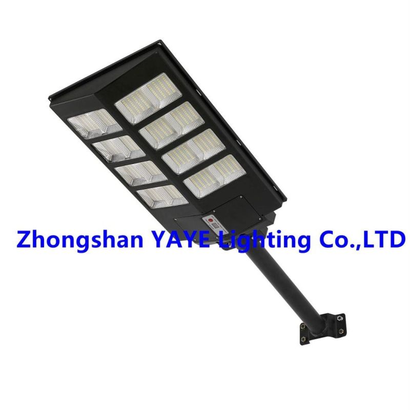 Yaye Hottest Sell 200W/300W/400W Integrated All in One Solar LED Street Light with Stock 1000PCS/Remote Controller/Radar Sensor/ 2 Years Warranty