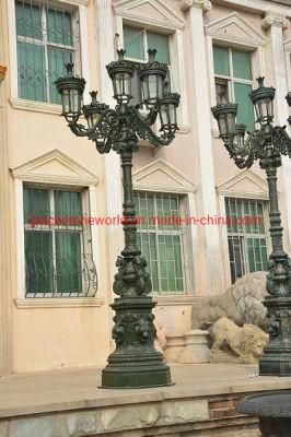 Cast Iron Street Lamp, Iron Casting Garden Lamp