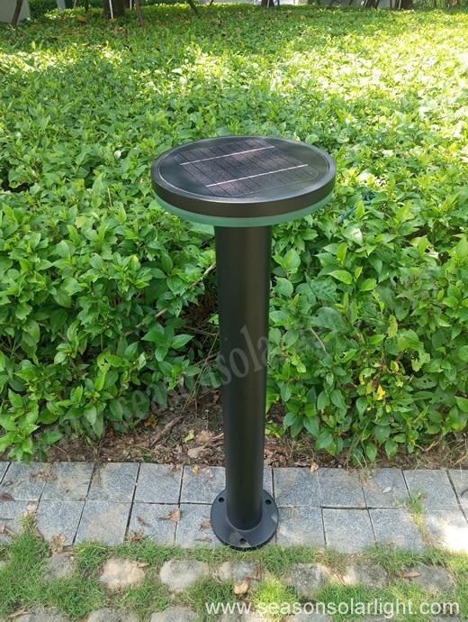 High Lumen Ce European Style Garden Light Bright LED Bollard Light with 5W Solar Panel System