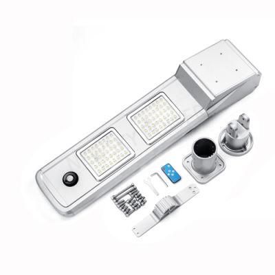 Outdoor Motion Sensor Automatic All in One Semi- Integrated LED Solar Street Light Price with Battery Backup