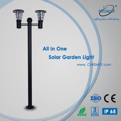 All in One LED Outdoor Solar Garden Light for Project
