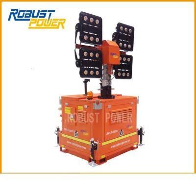 Liquid Cooled Diesel Generator Lighting Tower