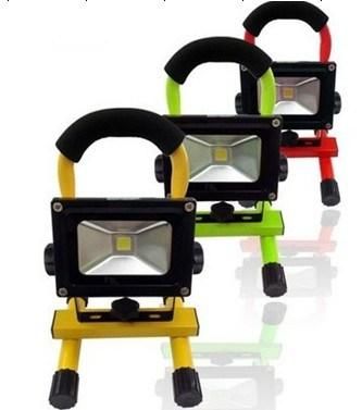 10W 2200mAh LED portable Rechargeable Floodlight