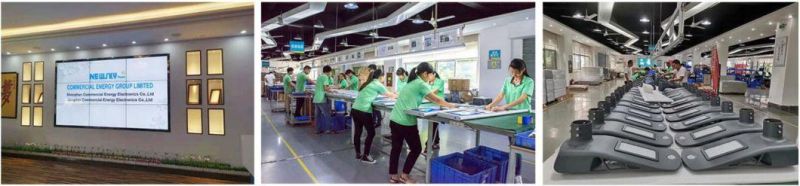 China Factory Supply 2 Years Warranty Rectangular Solar Sensor Wall Light for Garden Wall
