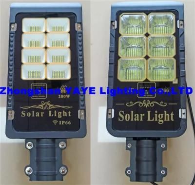 Yaye 18 Best Sell 50W/80W/100W/150W/200W/300W Solar LED Street Road Lighting /Solar LED Garden Lighting