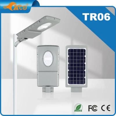 High Lumen Waterproof IP66 6000K Solar Street Light