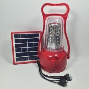 Adventure Emergency Portable Solar LED Lantern for Outdoor Hiking