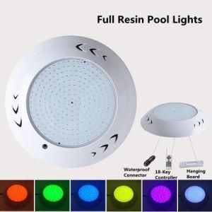IP68 12V RGB Remote Control LED Underwater SPA Lights Wall-Mounted LED Swimming Pool Light