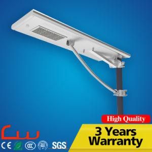 8W All in One Solar Integrated LED Street Light Without Pole