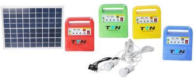 10W Solar Lighting Kit with LED Lights