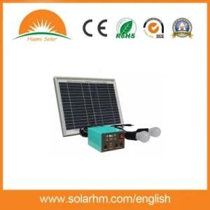 (HM-10DC) Energy Saving 100% 10W Solar Home Power System with DC Lights
