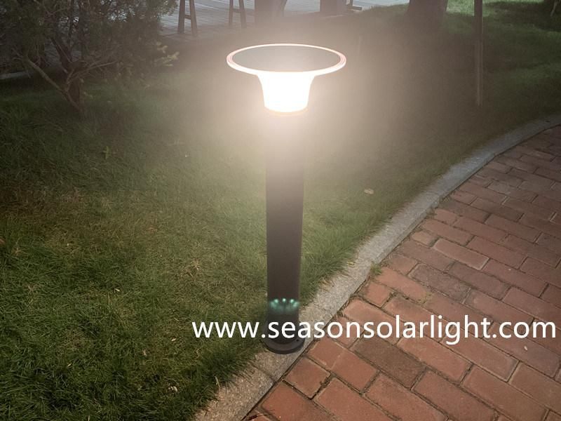 Factory New Style LED Lighting Outdoor Solar Pillar Light with High Power Solar Lighting System for Gate Lighting