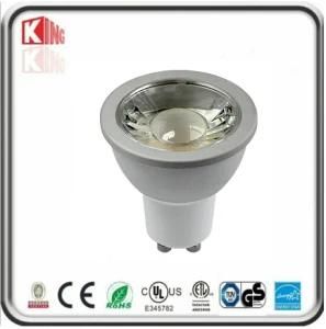 ETL 7W 630lm Dimmable COB GU10 LED