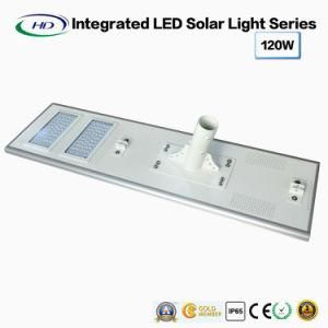 High Power All-in-One Solar LED Street Light 120W