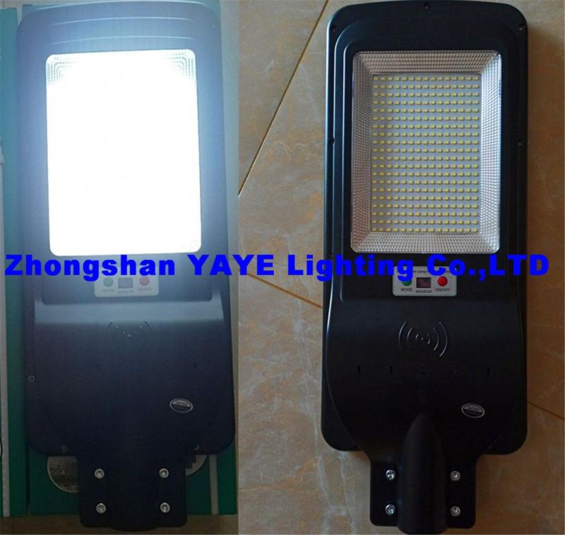 Yaye Hot Sell Factory Price 150W Integrated All in One Solar LED Street Garden Lighting with Remote Controller