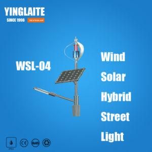 Manufacturer Ce RoHS 6m Pole 60W Wind Solar Hybrid Street Light
