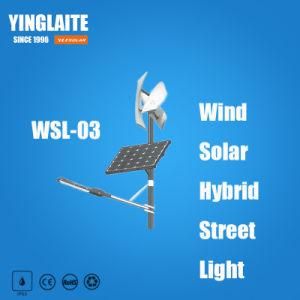 High Lumens Bridgelux CREE 9m Pole 100W Wind Solar Hybrid LED Street Light