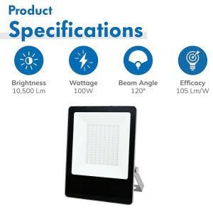 LED Flood Light 50W 5000lm 6000K Flood Lights Outdoor IP65 Waterproof LED Security Light CE, SAA, Dlc UL Qualified for Garage Backyard Doorways