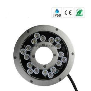 24X3w RGBW LED Underwater Lighting 72W RGBW Fountain Lights