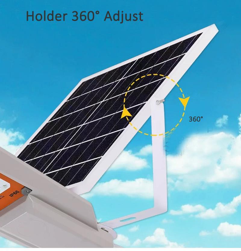 Top Quality High Efficiency IP65 Waterproof Outdoor Separated Long Lifespan 100W 200W 300W Solar LED Street Light
