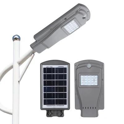 20W 40W 60W Waterproof Motion Sensor Integrated Solar Street Light